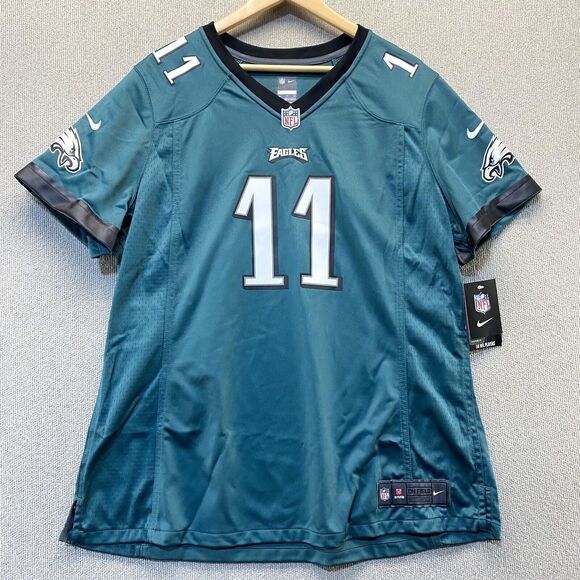 Nike Philadelphia Eagles Carson Wentz NFL Jersey #11 Women’s XXL - Picture 1 of 12